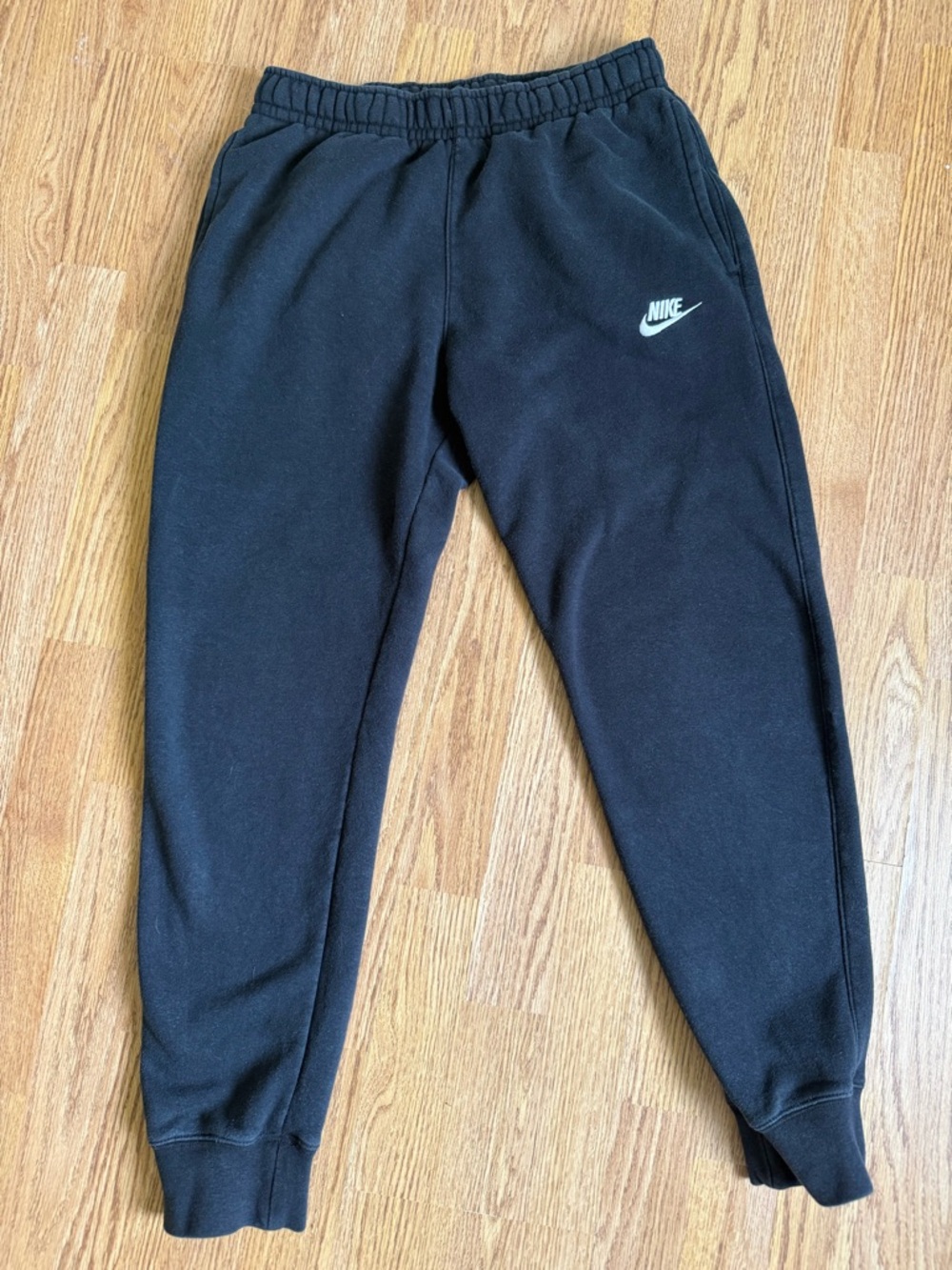 Nike Black Track Pants Joggers - Black
